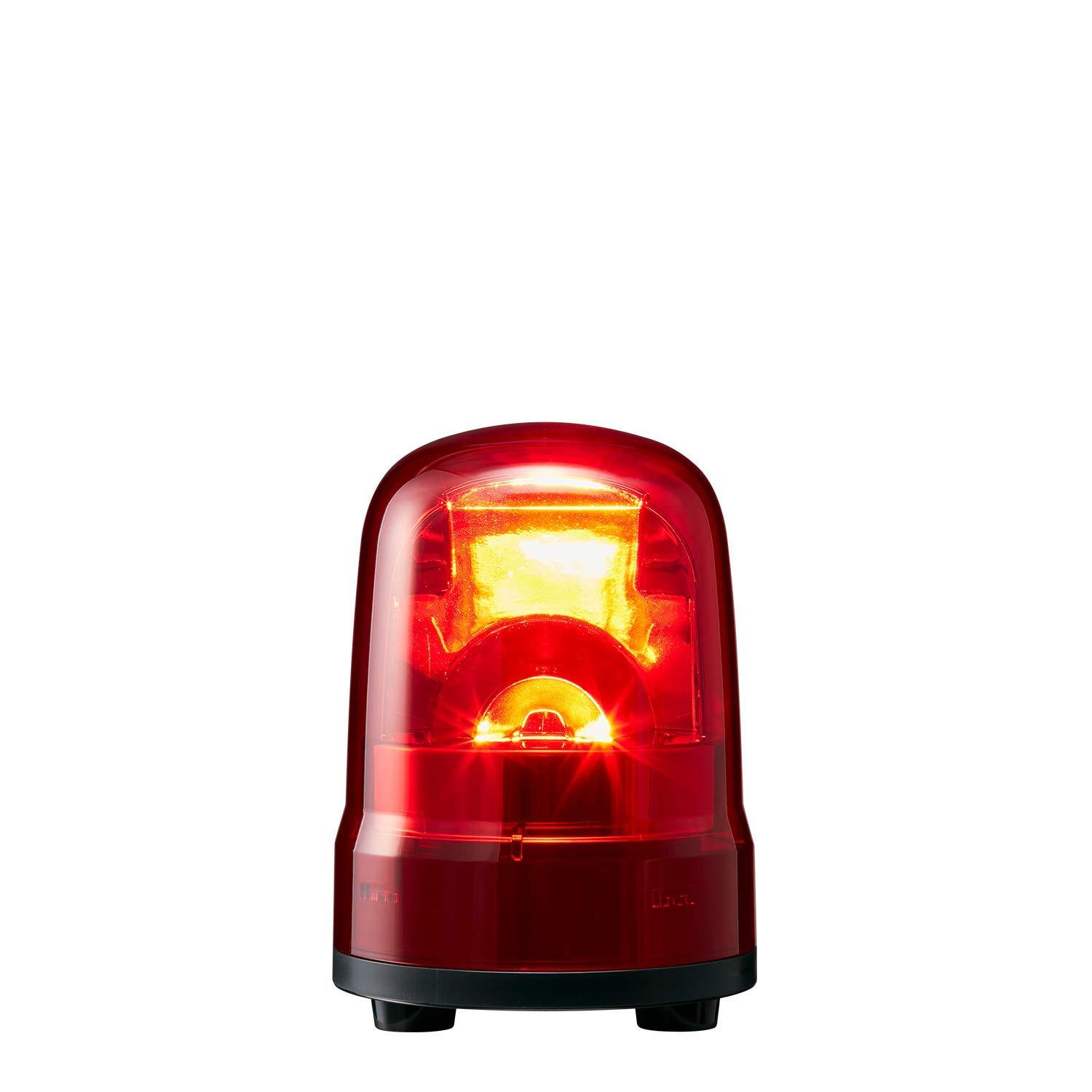 パトライト(Patlite) ＬＥＤ回転させる灯 赤 SKH-M1J-R LEDｶｲﾃﾝﾄｳ