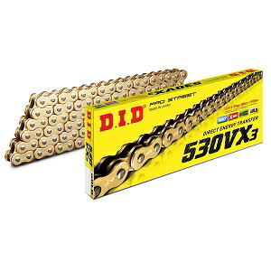 D.I.D(大同工業) 【必ず購入前に仕様をご確認下さい】530VX3-110ZB G＆G VXシリーズ Xリング｜ECJOY！プレミアム店