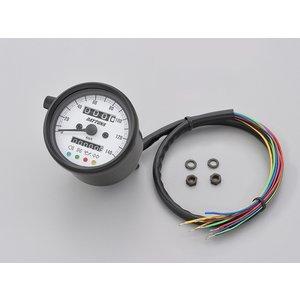DAYTONA デイトナ 【必ず購入前に仕様をご確認下さい】キカイシキSPメーター 140 BK/WH/IND (15628)