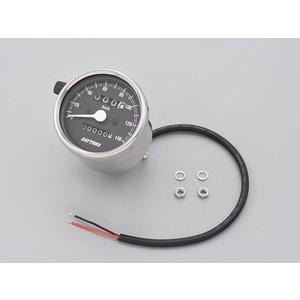 DAYTONA デイトナ 【必ず購入前に仕様をご確認下さい】キカイシキSPメーター 140km SUS/BK (15633)