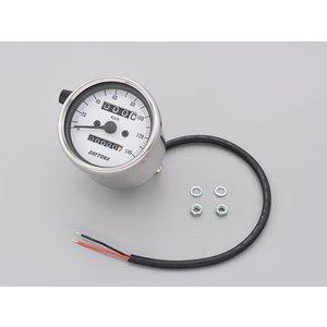 DAYTONA デイトナ 【必ず購入前に仕様をご確認下さい】キカイシキSPメーター 140km SUS/WH (15635)