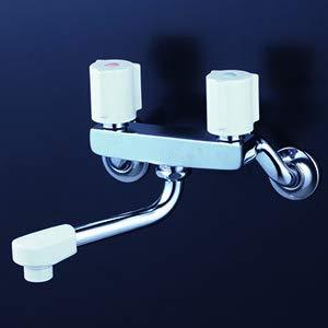 KVK 2ハンドル混合栓(150mmパイプ付) KM2G3N｜ECJOY！プレミアム店