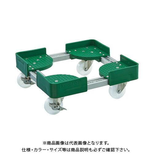 TRUSCO トラスコ中山 TRUSCO 伸縮式コンテナ台車SUS 内寸500-600X500-600 S付