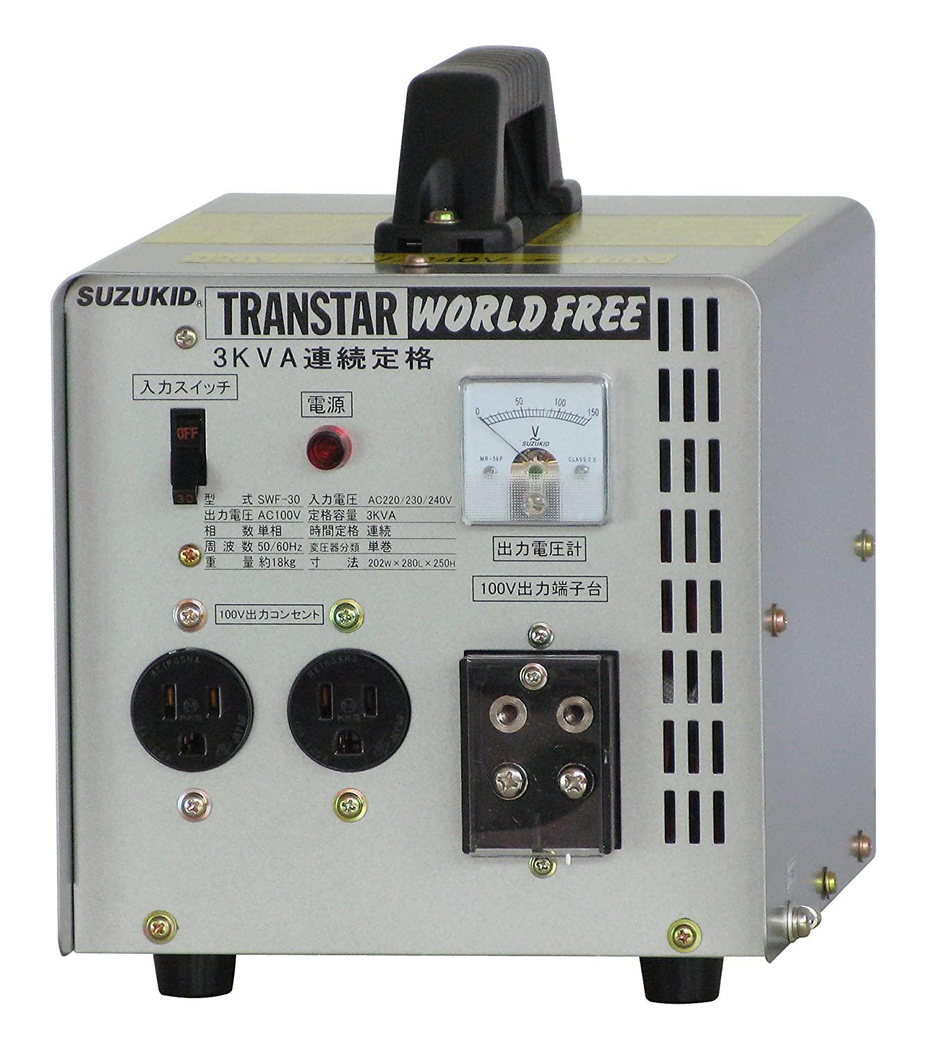 錫ちびっ子 トランスターワールドフリー 100V-30A SWF-30 1台