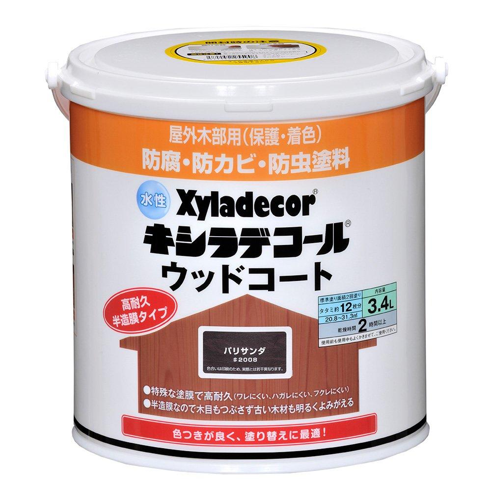 大阪ガスケミカル KANSAI 水性XDウッドコートS パリサンダ 3.4L｜ECJOY！プレミアム店