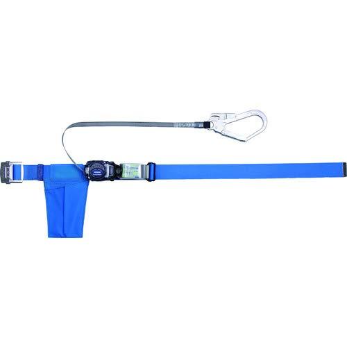 TRUSCO トラスコ中山 TRUSCO 巻取式安全帯 1本つり専用 幅50mmX長さ1400mm ブルー