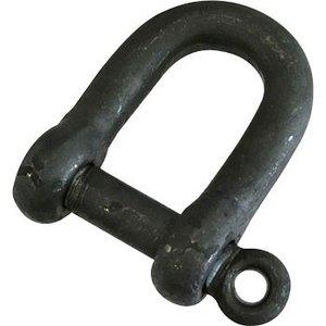 綿津見製器産業 綿津見 捻込シャックル 黒 38MM