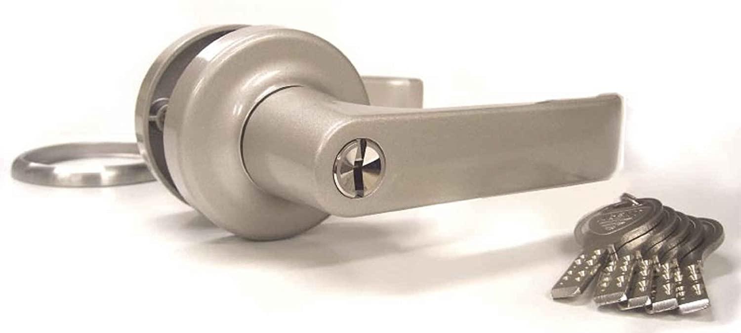 大黒製作所 AGENT LP-200 取替用レバーハンドル 2スピンドル型 鍵付用