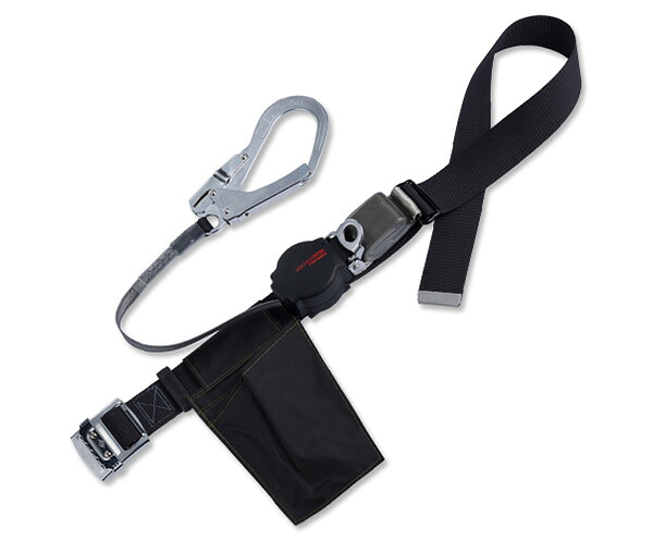 藤井電工 ツヨロン 胴ベルト型墜落制止用器具 ワンハンドリトラ 黒 Mサイズ|ECJOY!プレミアム店