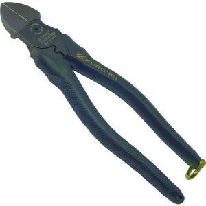 フジ矢 電工名人偏芯薄刃ニッパ 7700N-175BG 175mm 黒金 偏芯機構 VA/VVF線 ラクラク切断