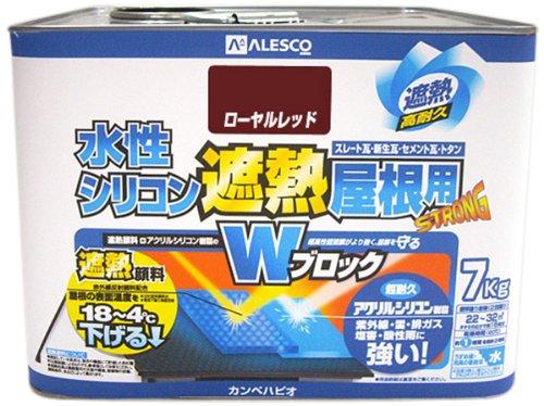 カンペハピオ(Kanpe Hapio) KH 水性ｼﾘｺﾝ遮熱屋根用 ﾛｰﾔﾙﾚｯﾄﾞ 7K　#00377655143070