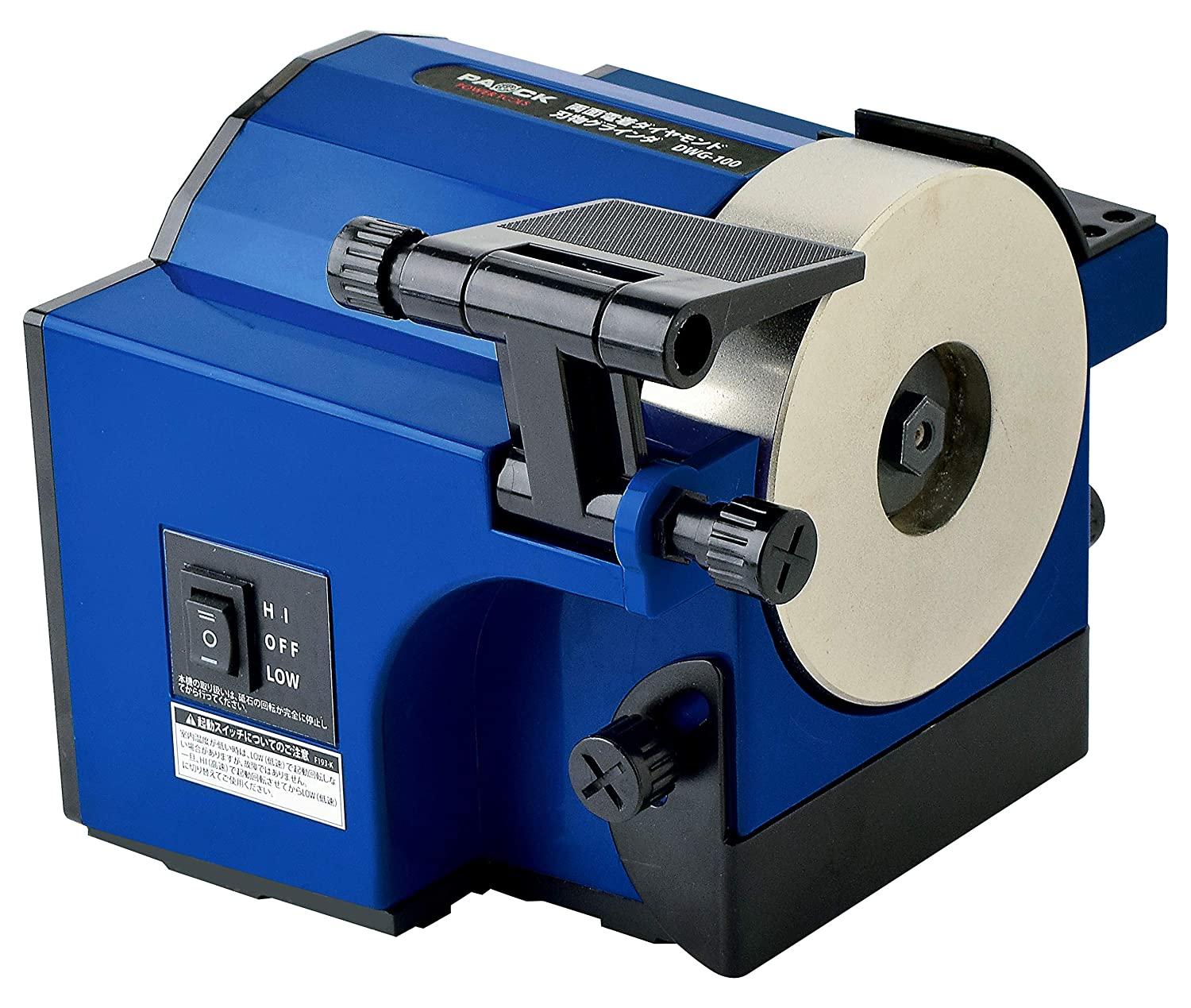 新潟精機(Niigataseiki) 両面電着ダイヤモンド刃物グラインダー DWG-100｜ECJOY！プレミアム店