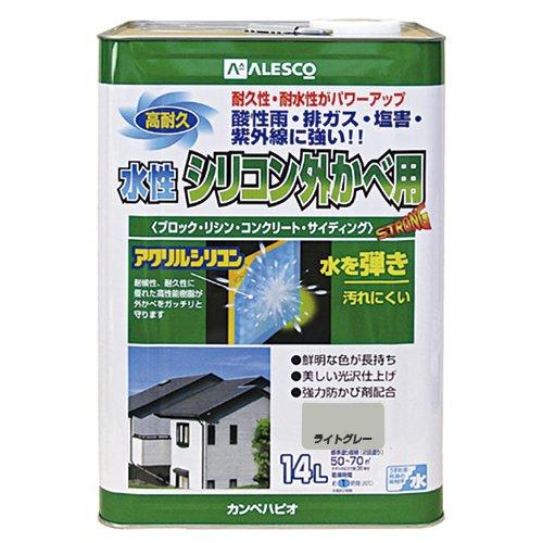 カンペハピオ(Kanpe Hapio) KH 水溶性ｼﾘｺﾝ外壁用 ﾗｲﾄｸﾞﾚｰ 14L #00427650651140