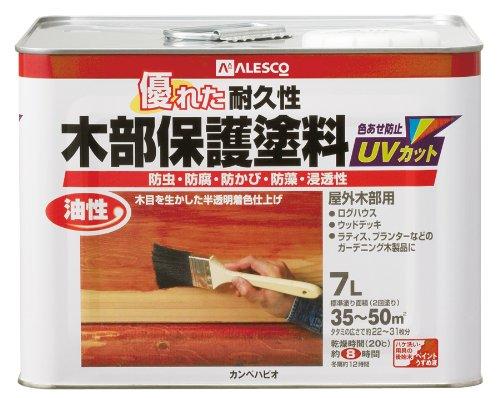 カンペハピオ(Kanpe Hapio) KH 油性木部保護塗料 ﾁｰｸ 7L　#00237643511070｜ECJOY！プレミアム店