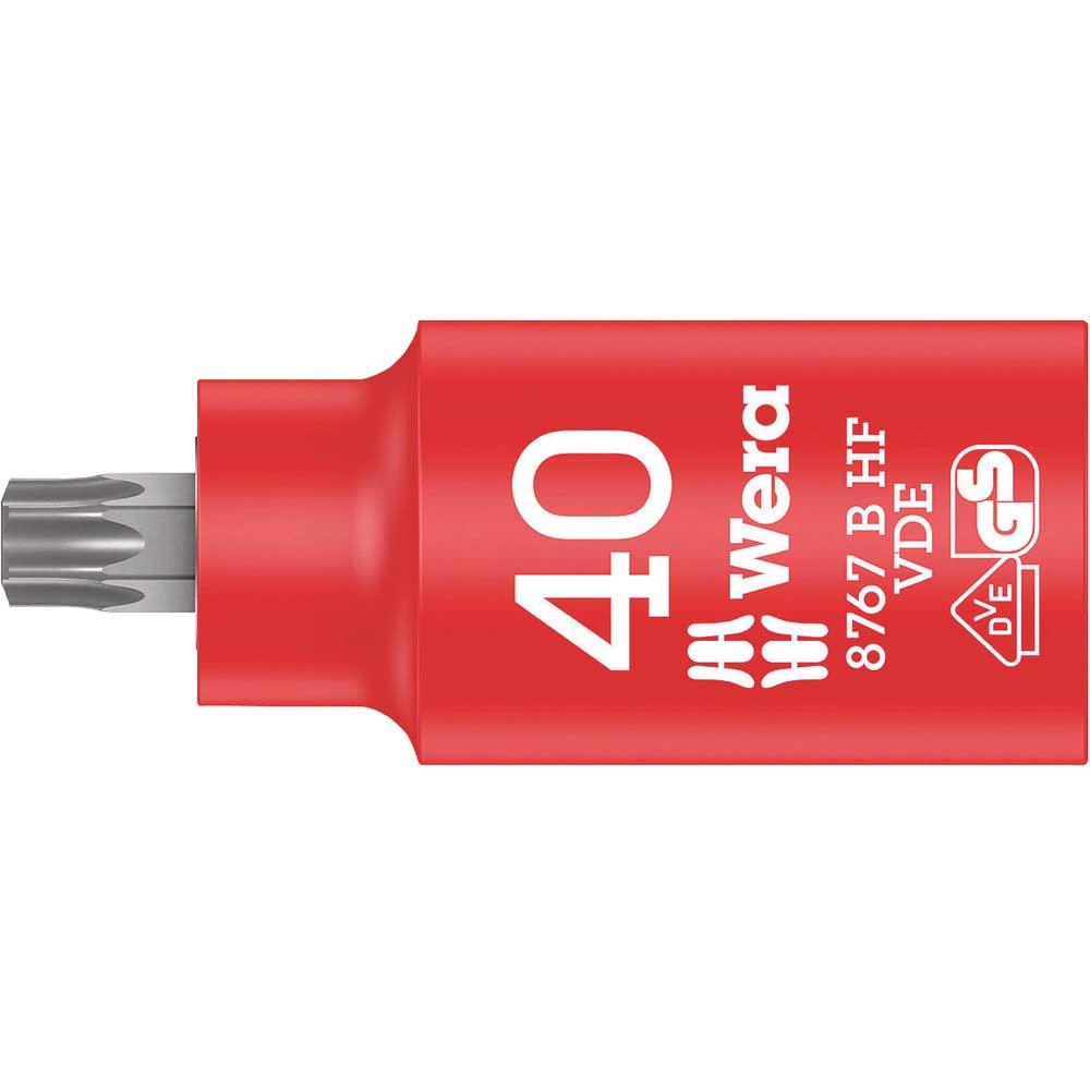 Wera社 Wera 8767 B VDE 絶縁ホールディングファンションビットソケット TX 40