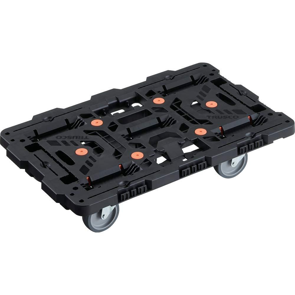 TRUSCO トラスコ中山 TRUSCO 繋ぎ合わせる式脂製平台車 ビートル 700X450 自在5輪
