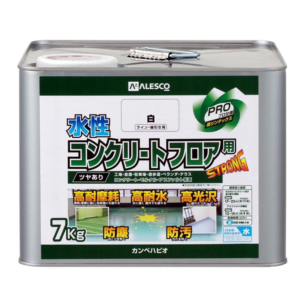 カンペハピオ(Kanpe Hapio) KH 水性ｺﾝｸﾘｰﾄﾌﾛｱ用 ﾗｲﾝ線引き白 7K　#00467654603070｜ECJOY！プレミアム店