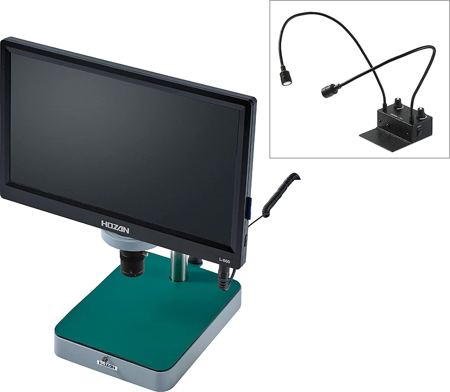 ホーザン(HOZAN) L-KIT867 管する付 マイクロ領域倍率9.2～45倍 軟らかい手点火装置 標準尺度軍事基地