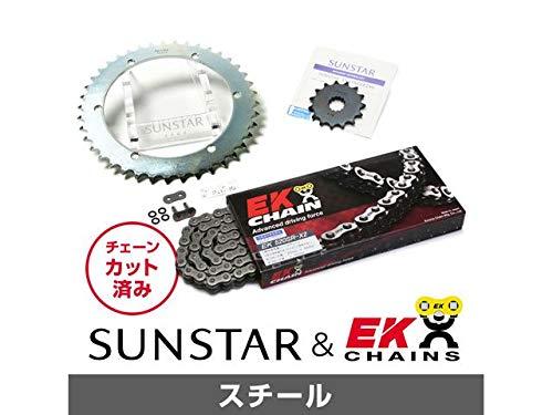 KUNIMI 国美コマース スプロケット＆チェーンキット 品番:KE31705 SR400(520コンバート) サイズ:520
