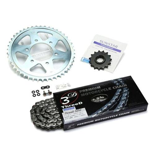 KUNIMI 国美コマース スプロケット＆チェーンキット 品番:KE40746 Z750FXII/III(E1/L1)(525コンバート) サイズ:525 33,916円