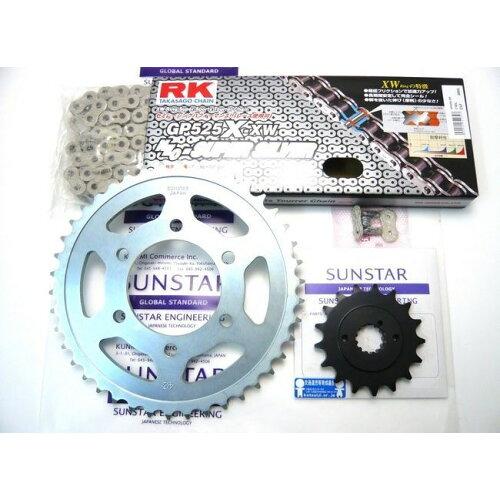 KUNIMI 国美コマース スプロケット＆チェーンキット 品番:KR41116 Z1-R(D2/D3)(525コンバート) サイズ:525