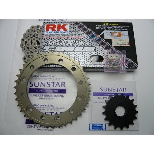 KUNIMI 国美コマース スプロケット＆チェーンキット 品番:KR50512 XJR1300/1200/R/SP サイズ:530