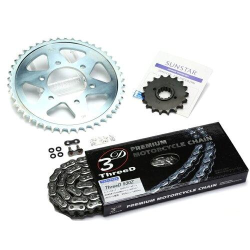 KUNIMI 国美コマース スプロケット＆チェーンキット 品番:KE50946 GS1200SS サイズ:530