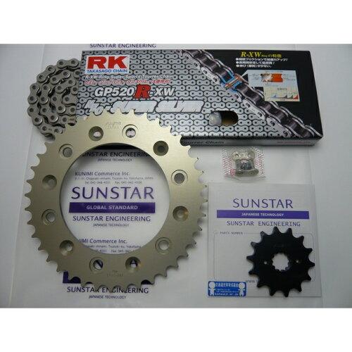 KUNIMI 国美コマース スプロケット＆チェーンキット 品番:KR31902 CRF250L(12-14) サイズ:520