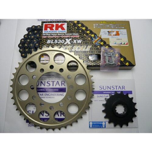 KUNIMI 国美コマース スプロケット＆チェーンキット 品番:KR50314 ZRX1200R(01-08) サイズ:530