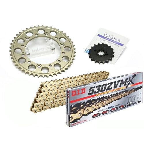 KUNIMI 国美コマース スプロケット＆チェーンキット 品番:KD53713 CBR954RR (北米) サイズ:530