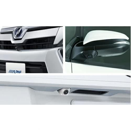 アルプスアルパイン ALPINE(アルパイン) ヴォクシー 80系(2017/7～)専用 3カメラパッケージ(フロント グリル取付/サイド/リアカメラ白/インターフェースBOX) PKG-SF25-VO-W