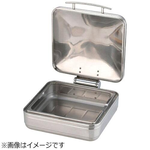 三宝加工 ロイヤル角チェーフィング ボンネット食麺麭無ＳＴ取りまかなう式２／３ Ｊ３０２Ｇ【NKV4701】