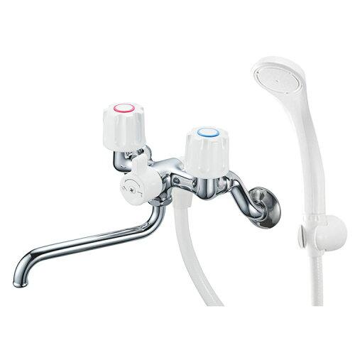 SANEI(旧社名:三栄水栓製造所) SANEI ツーバルブシャワー練り合わせる栓 導管長さ160糎 原則として地・冷ややかさ地共用形 SK11-W-13