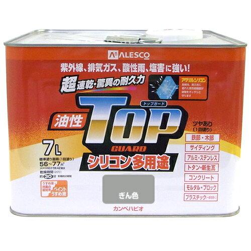 カンペハピオ KH 油性ﾄｯﾌﾟｶﾞｰﾄﾞ ぎん色 7L #00017640461070