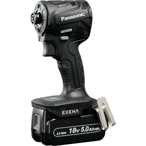PANASONIC パナソニック 充電インパクトドライバー 18V 5.0Ah(LJタイプ) 黒 EZ1PD1J18D-B 1個