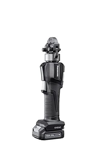 PANASONIC パナソニック パナソニック 申し受ける圧着器 EZ1W31 別売差し押さえ当て嵌める能力のある 10.8V 2.0Ah独居室容器に並べる× 申し受ける器 可塑性物質容れもの付 L続きもの 黒いこと EZ1W31F10S-B