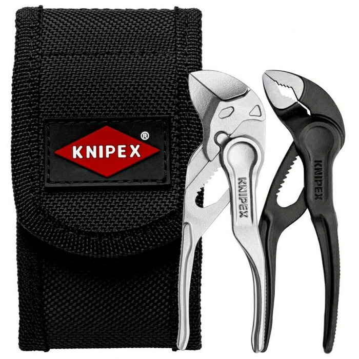 クニペックス KNIPEX 002072V04XS コブラXS+ペンチ鍵XS書き割り 002072V04XS