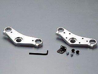 大阪単車用品工業 ハリケーン ジュラルミン トップブリッジ 品番:HT0525-11 カラー:ポリッシュアルマイト
