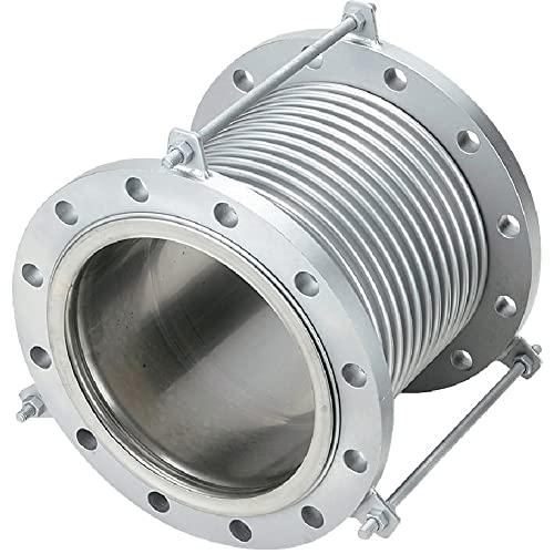 南国フレキ実業 NFK 排気ガス伝達ルート用伸縮管あと取り フランジ5K/SS400(接液部SUS) 150A×200L (NK73005KSS400150A200L 5160)