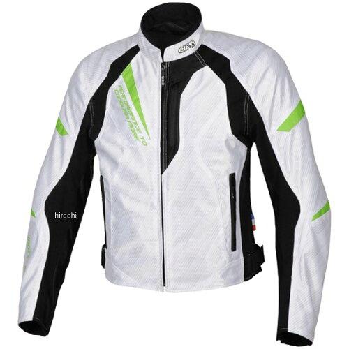 エルフ(ELF) elf EJ-S113 スフィーダジャケット White＆Green LL 品番:EJ-S113/WH＆GR/LL