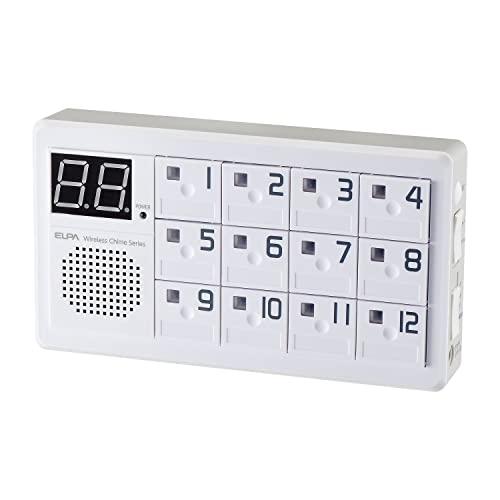 ELPA(朝日電器) ＥＬＰＡ　ワイヤレスチャイム１２ＣＨ受信機　ＥＷＳ－Ｐ７０【ZTI7401】