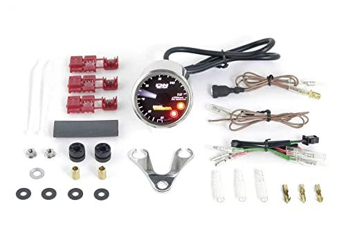 スペシャルパーツ武川 φ48スモールDNタコメーター 12500rpm(レブインジケーター付) 品番:05-05-0071
