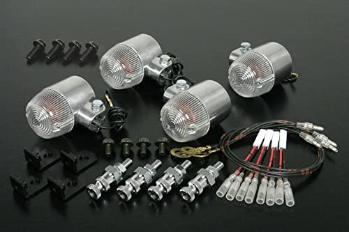 スペシャルパーツ武川 丸型Mアルミウインカーキット(クリア/4個1セット) 品番:05-08-0556｜ECJOY！プレミアム店