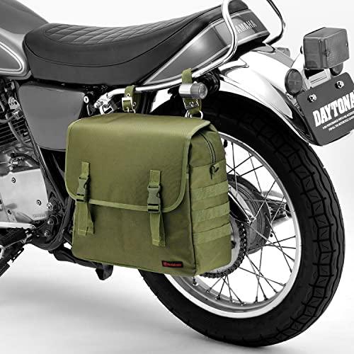 DAYTONA デイトナ デイトナ ヘンリービギンズ バイク用 サイドバッグ 15L サドルバッグ DHS-26 グリーン 30823