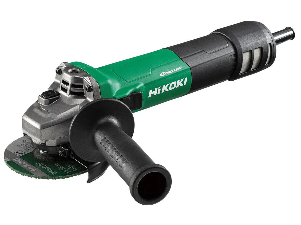 工機ホールディングス HiKOKI(ハイコーキ) 電子ディスクグラインダ 無段変速機能 スライドスイッチ キックバック軽減システム・再起動防止機構搭載 トイシ径100mm 100V仕様 G10VE2|ECJOY!プレミアム店
