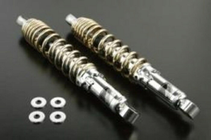 スペシャルパーツ武川 リアショックアブソーバー(330mm/ゴールドメッキ/2本入) 06-04-0185｜ECJOY！プレミアム店