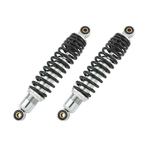 シフトアップ(Shift Up) モンキ- TYPE2 280mm リアショック (2pcs/set) メッキボディ/ブラックスプリング 品番: 225280-36-10|ECJOY!プレミアム店