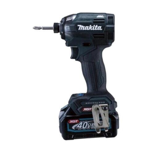 MAKITA マキタ マキタ(Makita) 申し受ける式インパクトドライバ(黒)40Vmax2.5Ah バッテリ2本・申し受ける器・容れもの付 TD002GRDXB