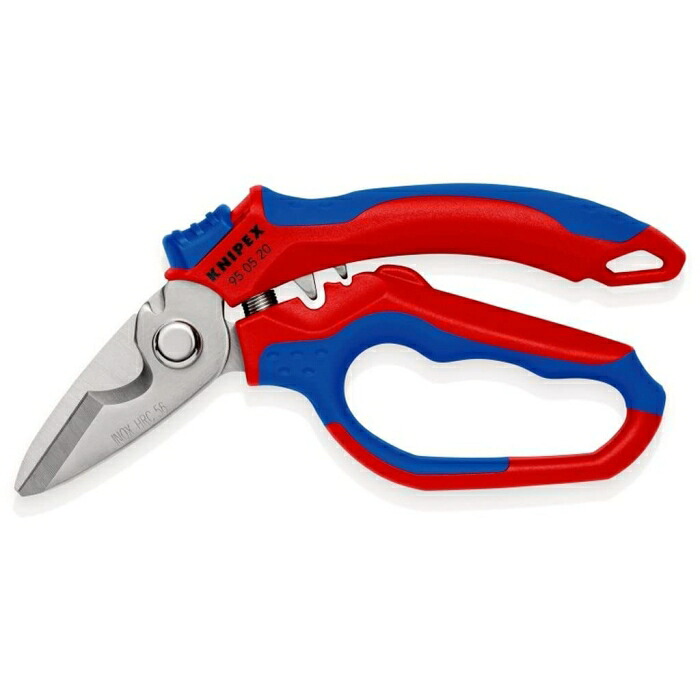 クニペックス KNIPEX 9505-20SB ケーブルシザース (一角手合い) 9505-20SB