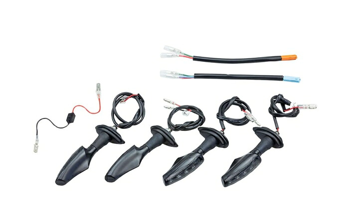 KIJIMA キジマ キジマ (kijima) バイク バイクパーツ LEDウインカーキット TRL3 LED スモークレンズ/ブラックボディ GROM HONDA 219-5196｜ECJOY！プレミアム店